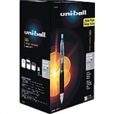 Uni-Ball Signo Gel 207 Roller Ball Retractable Pens, 0.7 mm, Blue Ink, 36/Pack (1921064)