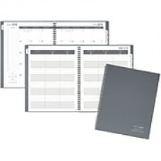 2018-2019 AT-A-GLANCE® Weekly/Monthly Teacher Planner, Gray, 8-1/2" x 11" (TP905A-07-19)