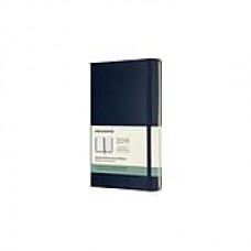 Moleskine 12 Month Weekly Planner, Large, Hard Cover, Sapphire Blue (24319076)