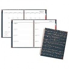 AT-A-GLANCE® Badge Splatter Dots Weekly/Monthly Planner, Hardcover, 12 Months, January Start, 8 1/2" x 11" (6148D-905-19)