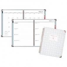 AT-A-GLANCE® Badge Arabesque Weekly/Monthly Planner, Hardcover, 12 Months, January Start, 8 1/2" x 11" (6148C-905-19)