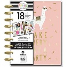 July 2018-Dec 2019 Me & My Big Ideas 7.75"H x 9.75"W, Happy Planner 18-Month Planner  (PLNR79)