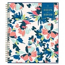 2018-2019 Blue Sky 8"H x 10"W Planner Day Designer Carrie Floral CYO Monthly (108311)