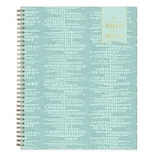 2018-2019 Blue Sky Planner Day Designer Mint Le Liz PP 8.5"H x 11"W Weekly/Monthly Wirebound (108316)