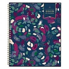 2019 Blue Sky Planner DD Abstract Floral CYO 8.5"H x 11"W RY Monthly Wirebound (109225)