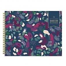 2019 Blue Sky Planner DD Abstract Floral PP 10x8 RY Horizontal Monthly Wirebound (109228)