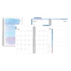 2018-2019 Noteworthy 5" x 8" Weekly/Monthly Planner, Blur Stripe (107715)