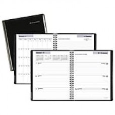 AT-A-GLANCE® DayMinder® Executive Refillable Wkly/Monthly Planner, 12 Months, January Start, 6 7/8" x 8 3/4", Black (G545-00-19)