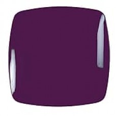 Renaissance Plastic Rounded Square China Like Plate In Purple 10"