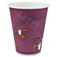 Bistro Design Hot Drink Cups, Paper, 10oz, 1000/Ct