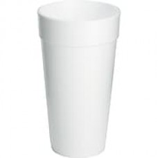 Dart® Styrofoam Hot & Cold Cups, 20 Oz., White, 500/Ct