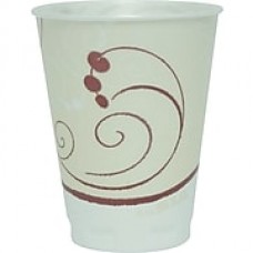 Solo® Symphony® Styrofoam Hot & Cold Cups, 12 Oz., Design, 300/Ct