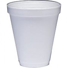 Dart® Styrofoam Hot & Cold Cups, 12 Oz., White, 1,/Ct