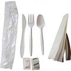 Berkley Square Medium Weight Cutlery Kit, 250/Pack