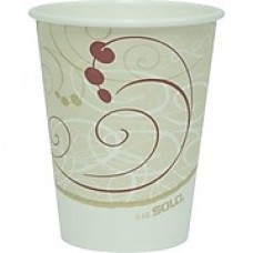 SOLO® Symphony® Paper Hot Cups, 8 oz., 1,000/Case