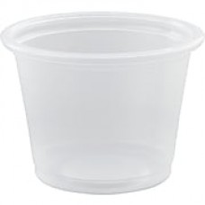 Dart® Conex® Complements Portion/Medicine Cups, 1 oz, Clear, Plastic, 2500/Carton (100PC)