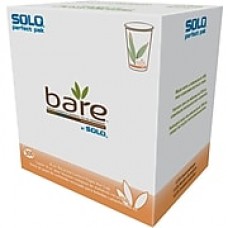 Solo® Bare® Eco-Forward® Post Consumer Fiber (PCF) Hot Cups, 16 oz., 300/CS