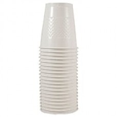 JAM Paper® Plastic Cups, 12 oz, White, 200/box (2255520710b)