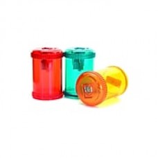 Kum Barrel pencil sharpeners 1 hole pencil sharpener [Pack of 12]