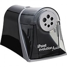 Westcott® iPoint Evolution Axis Pencil Sharpener, Black (15509)