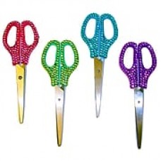 Inkology 599-5 Sharp Tip Glam Rock Scissors, Multi Color