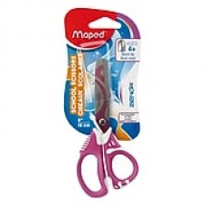 Maped USA Zenoa Fit Scissors, Blunt Tip, 5",Assorted Colors, 12 packs of 1 (MAP670220)