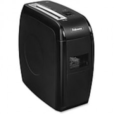 Fellowes® Powershred® 4360001 12 Sheets Cross-Cut Shredder, Black