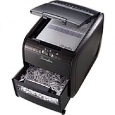 Swingline® Stack-and-Shred™ 60X Auto Feed Shredder, Cross-Cut, 60 Sheets