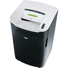 Swingline® 20 Sheet Capacity Cross-Cut Continuous-Duty Shredder, Black/Silver