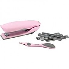 Stanley Bostitch® Pink Velvet Anti-Jam™ Desktop Stapler Plus Pack, Pink