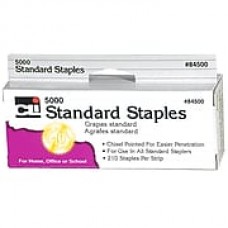 Charles Leonard Chisel Pointed Standard Staple, 5000/Box