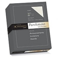 Southworth Parchment Specialty Paper, 8.5" x 11", 24 lb., Ivory, 500/Box (984C)