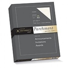 Southworth Parchment Specialty Paper 8.5" x 11" 32 lb. Ivory, 250 Sheets/Box (J988C)