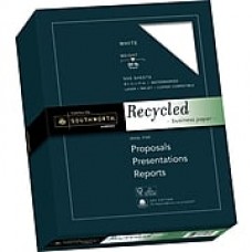 Southworth 25% Cotton Recycled Business Paper, 8.5" x 11", 20 lb., Wove Finish, White, 100 Sheets/Box (603C)