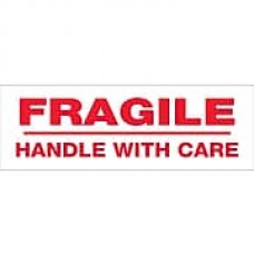 Tape Logic™ 2" x 110 yds. Pre Printed "Fragile Handle With Care" Carton Sealing Tape, 6/Pack