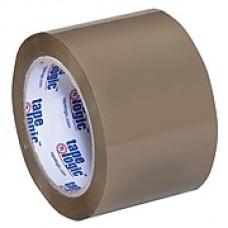 Tape Logic Acrylic Tape, 3.5 Mil, 3" x 55 yds., Tan, 6/Case (T905350T6PK)