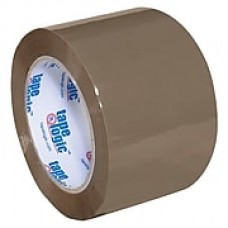 Tape Logic Acrylic Tape, 1.8 Mil, 3" x 110 yds., Tan, 24/Case (T905170T)