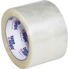 3" x 110 yds. Clear Tape Logic™ #600 Hot Melt Tape, 24 Rolls/Case