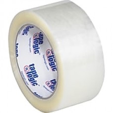 Tape Logic® #600 Hot Melt Tape, 2" x 110 yds., Clear, 6/Case