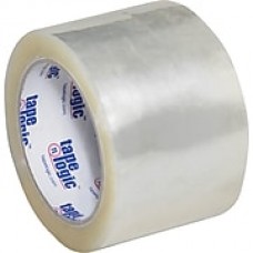 3" x 55 yds. Clear Tape Logic™ #1000 Hot Melt Tape, 24/Case