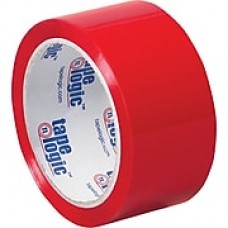 2" x 55 yds. Red Tape Logic™ Carton Sealing Tape, 36/Case