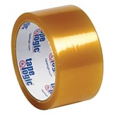 Tape Logic® Natural Rubber Tape, 2.2 Mil, 2" x 55 yds., Clear, 6/Case (T90151)