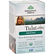 Organic India Tulsi Tea Original - 18 Tea Bags - Case of 6