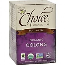 Choice Organic Teas Oolong Tea - 16 Tea Bags - Case of 6