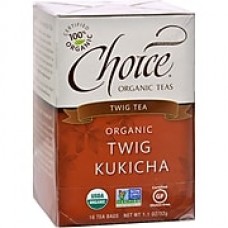 Choice Organic Teas Twig Tea Twig Kukicha - 16 Tea Bags - Case of 6