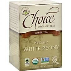 Choice Organic Teas White Tea - 16 Tea Bags - Case of 6