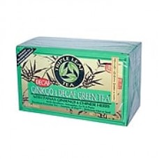 Triple Leaf Tea Ginkgo and Green Tea Decaffeinated - 20 Tea Bags - Case of 6