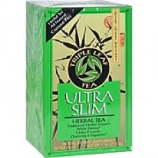 Triple Leaf Tea Ultra Slim Tea Decaffeinated - 20 Tea Bags - Case of 6