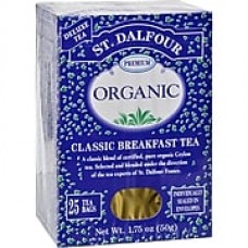 St Dalfour Organic Tea Classic Breakfast - 25 Tea Bags - Case of 6