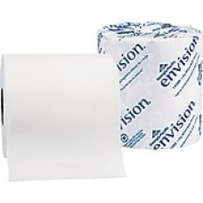 Envision® 1-Ply Toilet Paper by GP PRO, White, 1210 Sheets/Roll, 80 Rolls/Case (1458001/14500)